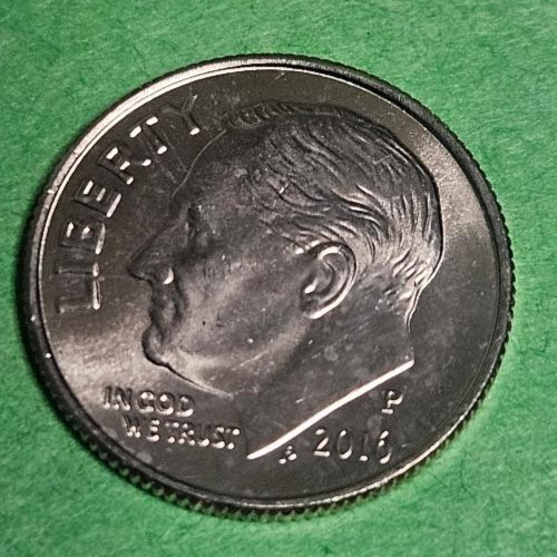 2016 P  Roosevelt Dime Circulated Collector Coin with Free Shipping