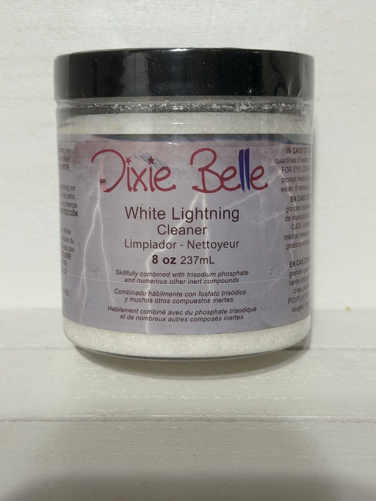 Dixie Belle White Lightning Cleaner Degreaser Concentrate 8oz Powder