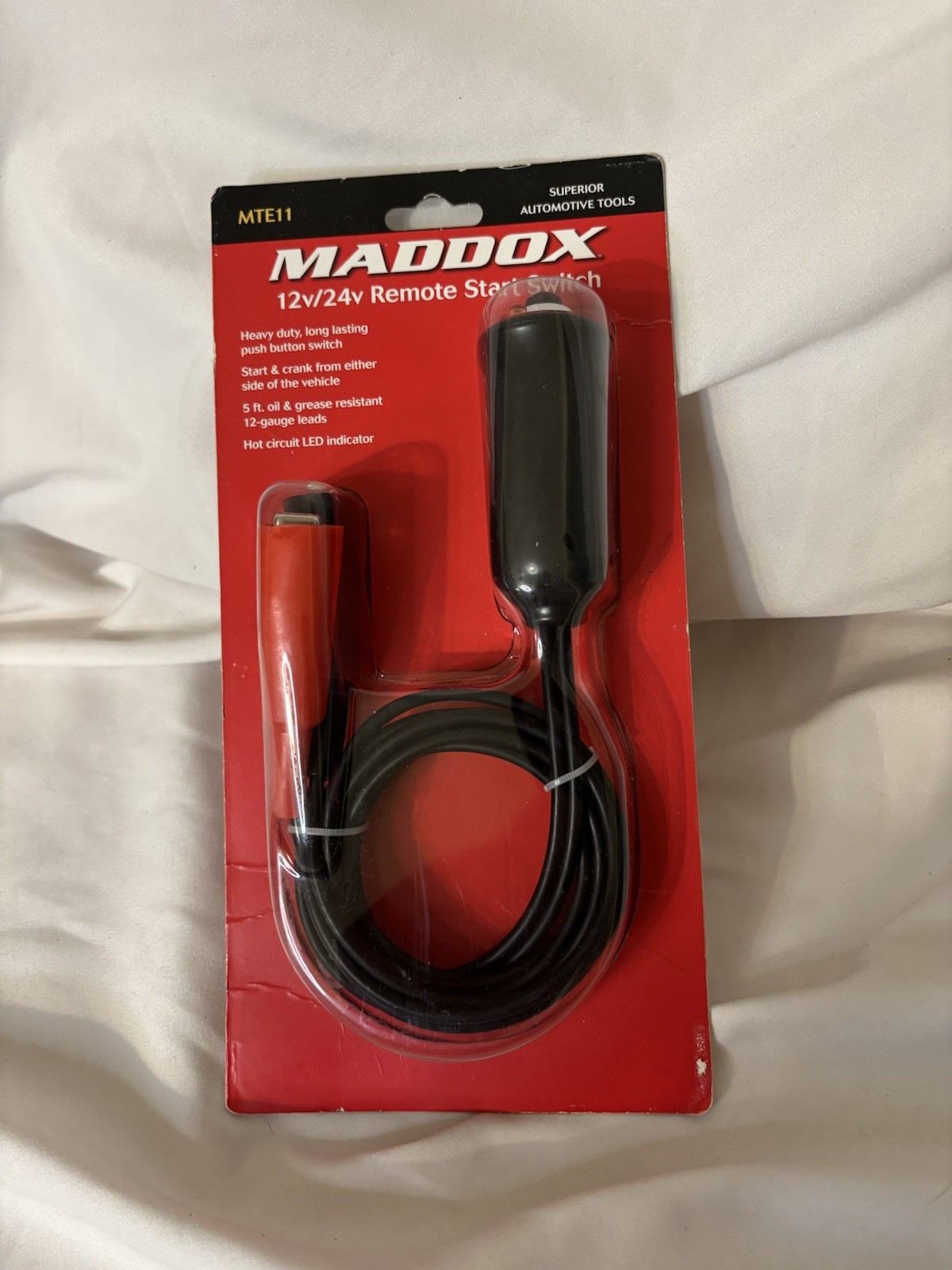 MADDOX 12/24V Remote Starter Switch