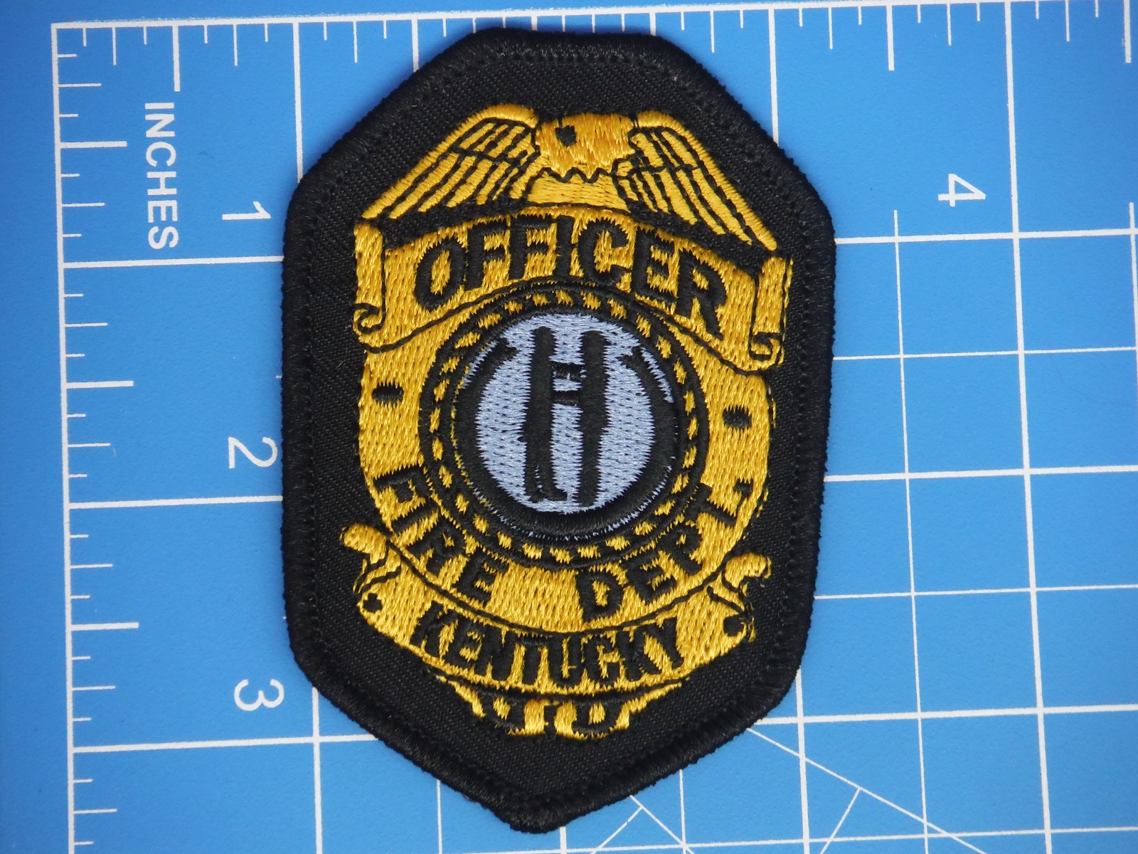 Kentucky Fire Dept Officer patch