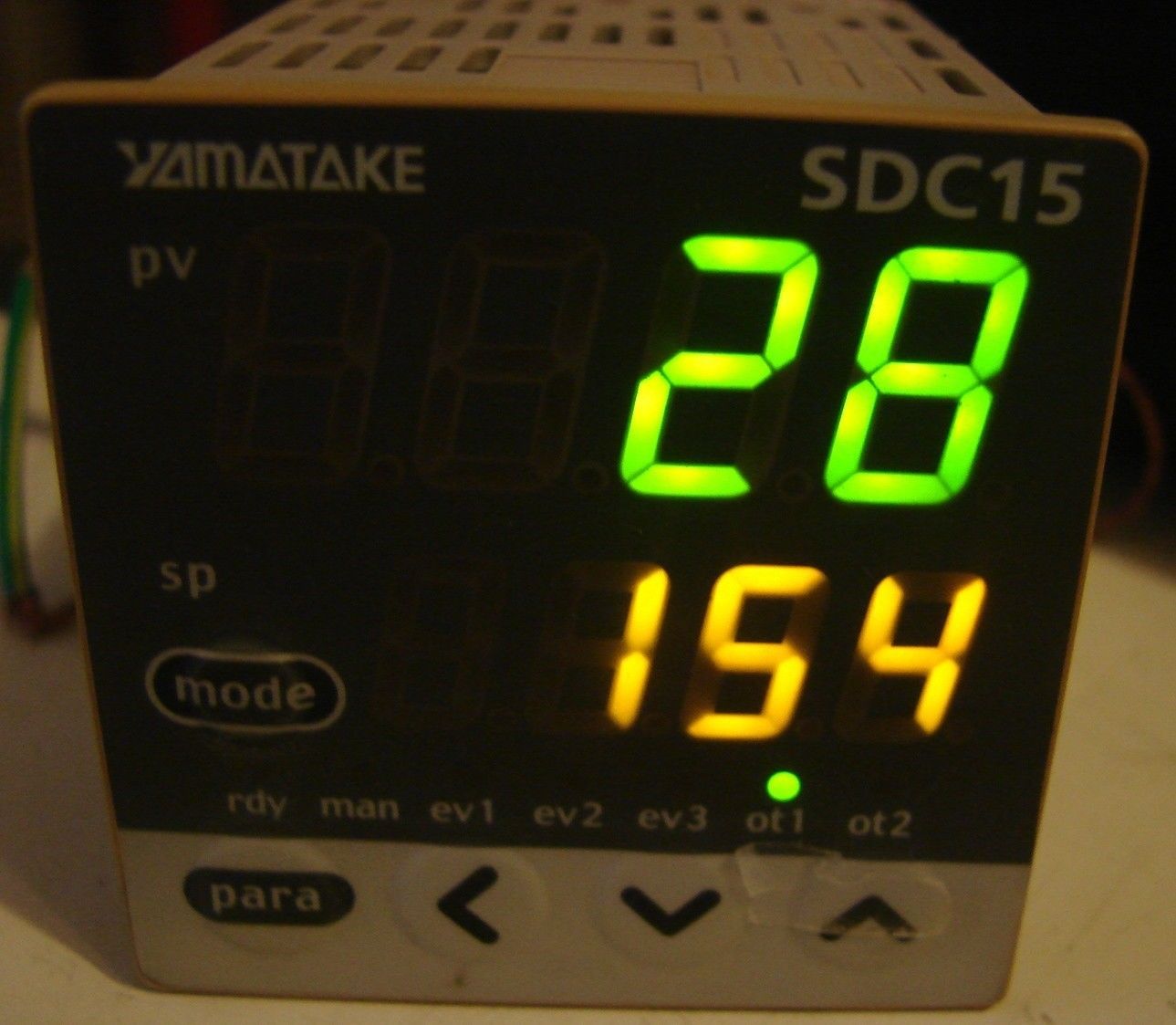 Yamatake SDC15 Single Loop Controller C15TR0TA0000