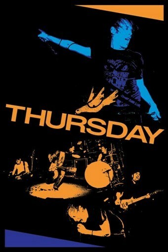 THURSDAY POSTER Blue Orange Group Shot - NEW 24X36