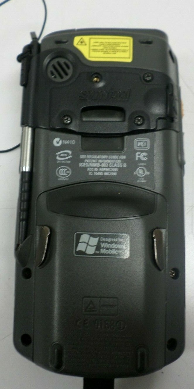 Symbol N410 Portable Barcode Scanner Mobile Computer W/O Battery Pack MC7090