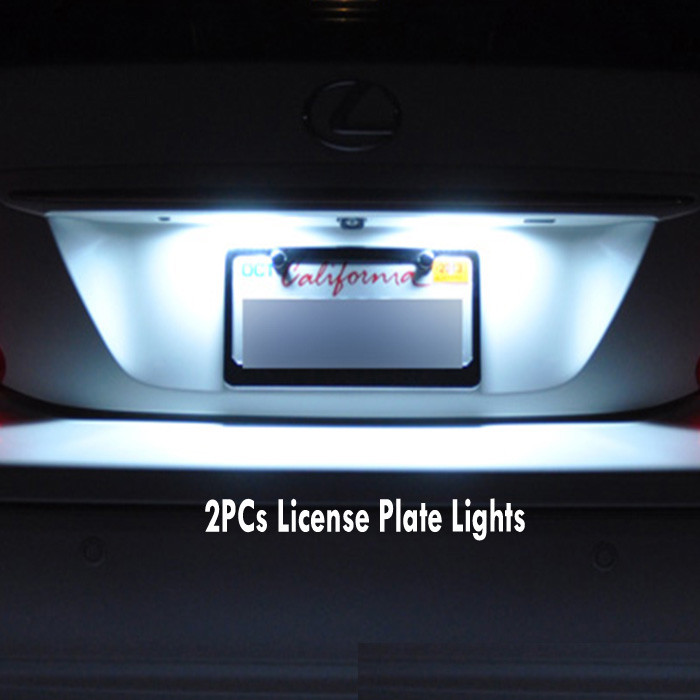 18Pc Super White Car Interior LED Light Bulb Kit for 2001-2004 Toyota Sequoia
