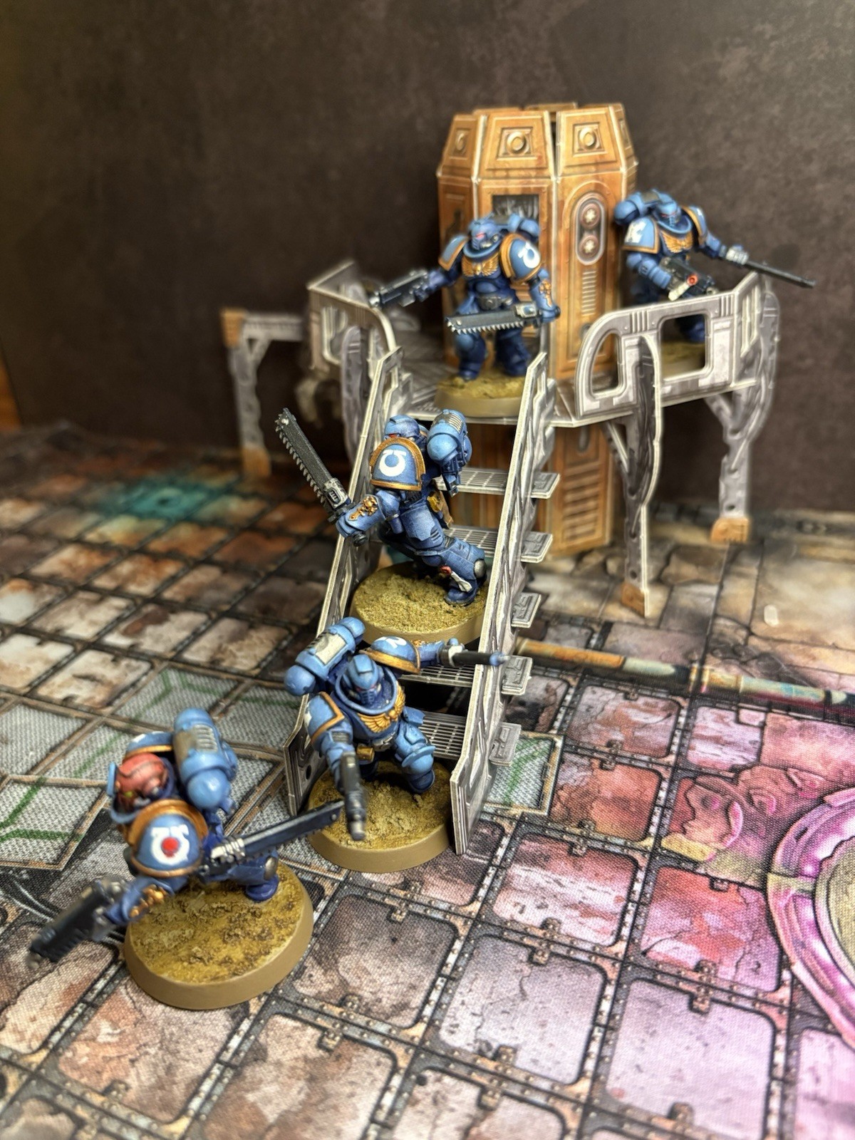 [40K] Ultramarines Assault Intercessors - Well Painted