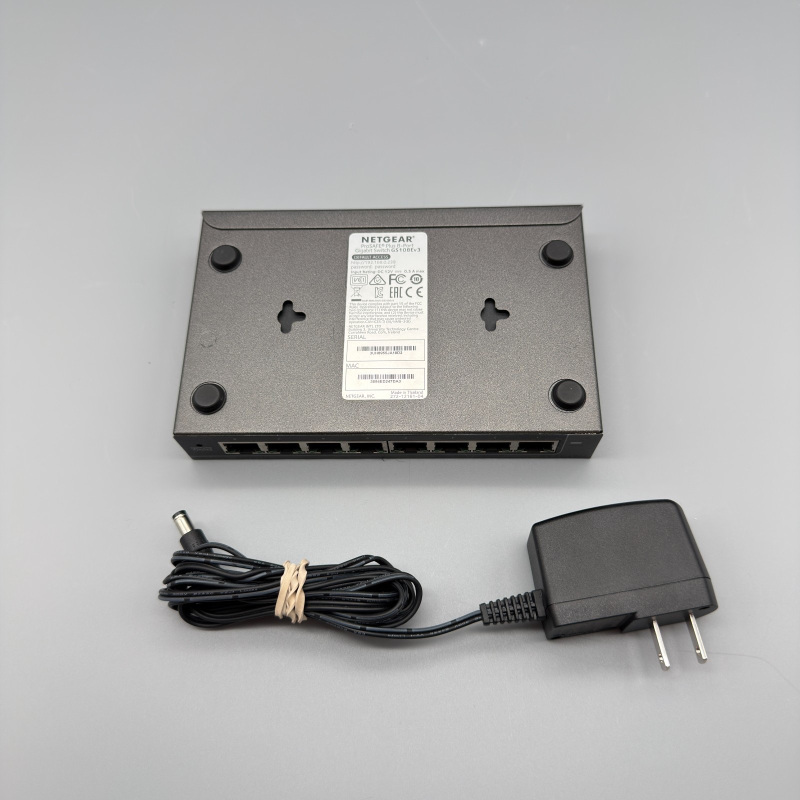 NETGEAR ProSAFE GS108PEv3 8-Port Gigabit Ethernet PoE Switch Tested