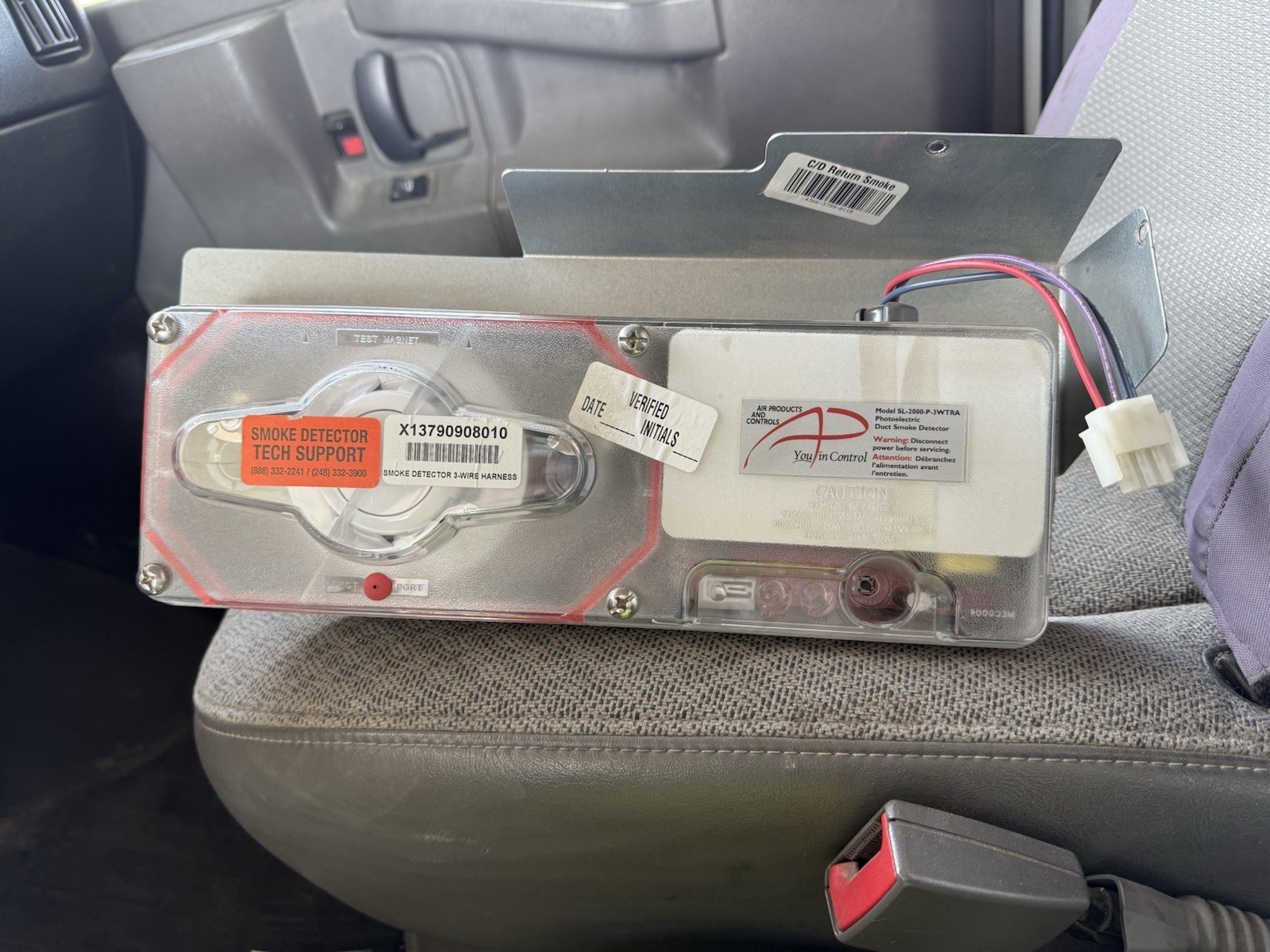 (EXTRA  NEW)Air Products Controls SL-2000-P Photoelectric Duct Smoke Detector
