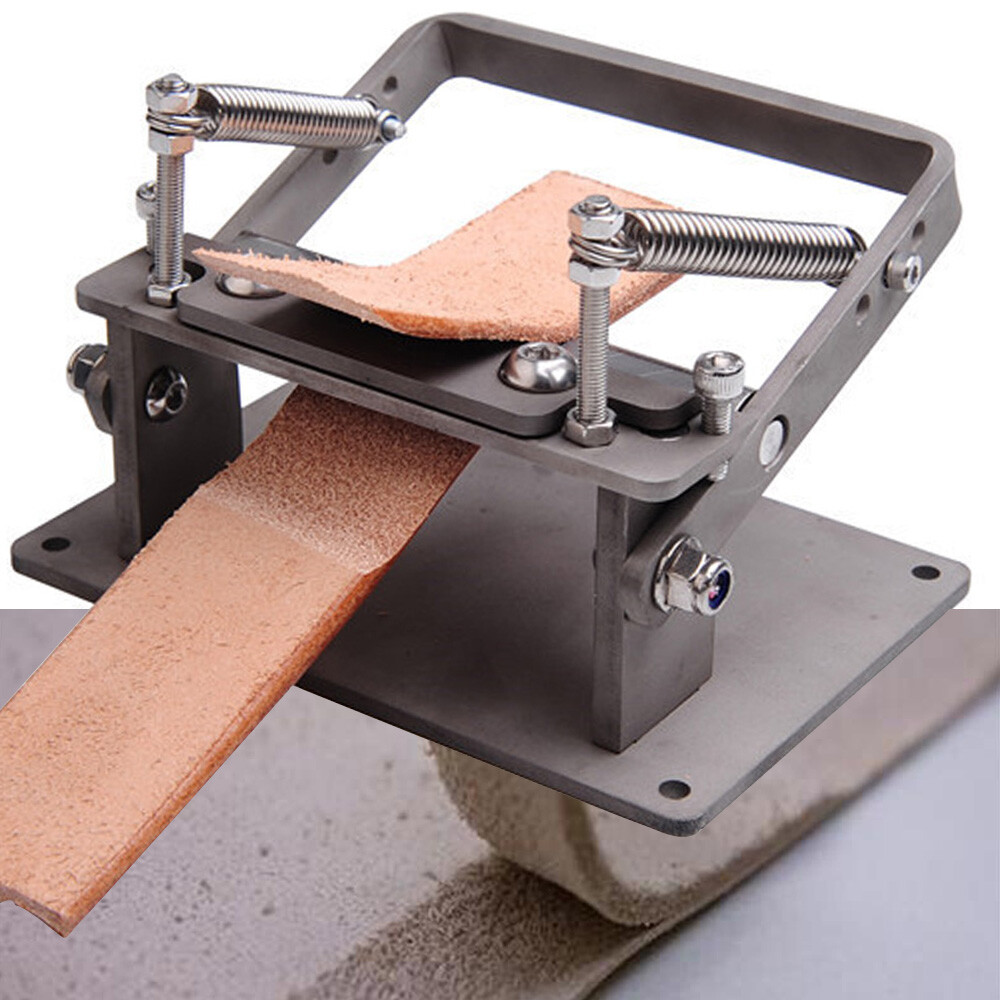 Manual Leather Thinner Skiver Splitter Peeling Machine Leather Skiver Tools