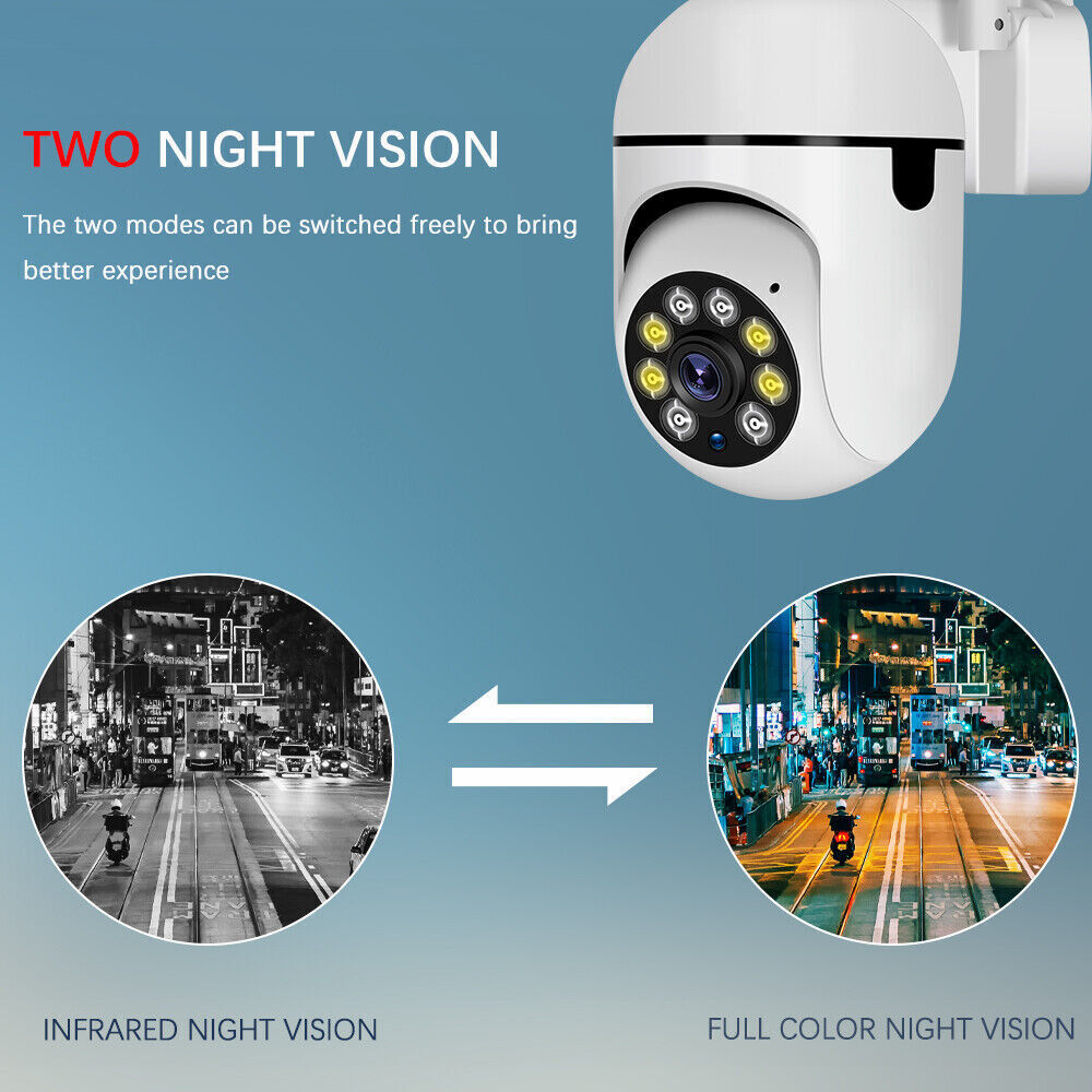 4-Pack Wireless 5G WiFi Security Camera System Smart Outdoor Night Vision 1080P