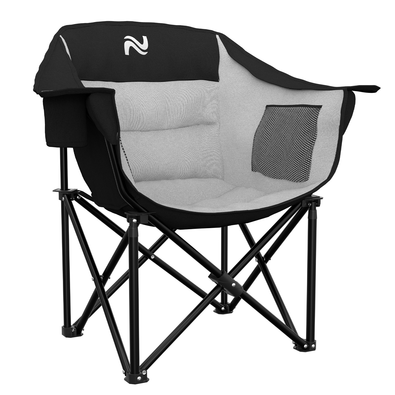 SLSY Camping Chair Folding Chair Seat Lawn Chairs for Outdoor Sports 20" W Seat