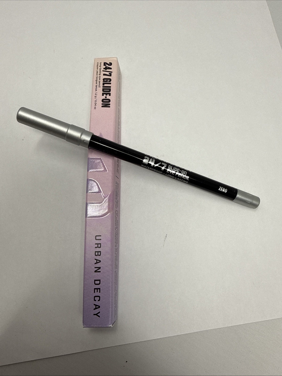 urban decay 24/7 glide-on eye pencil *zero* BNIB FULL SIZE AUTHENTIC