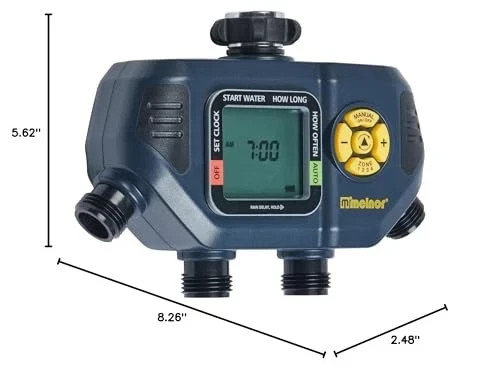 Garden Water Timer Melnor 65140AMZ Black, Yellow