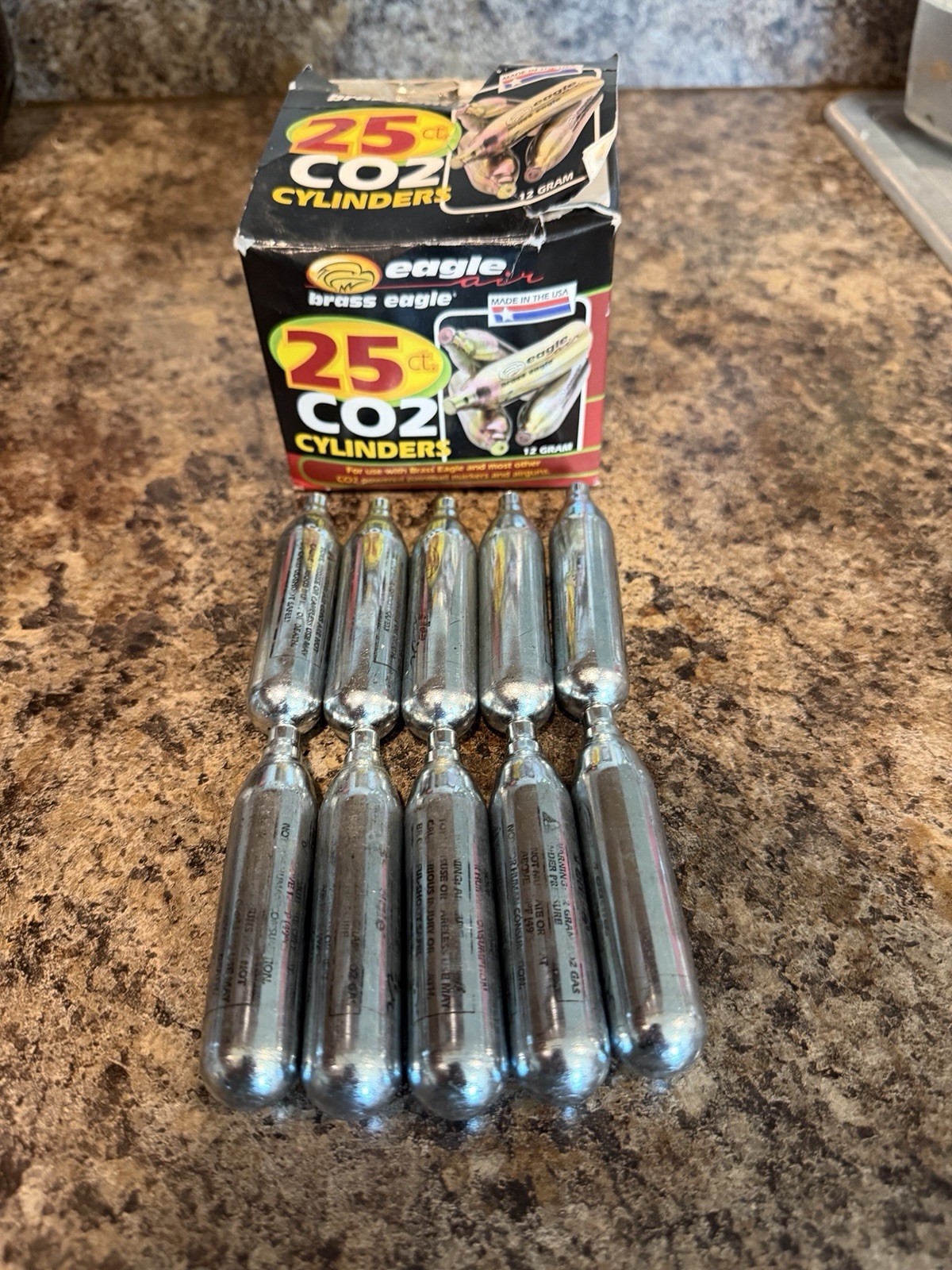 c02 Cartridges Eagle Brand 10 Count