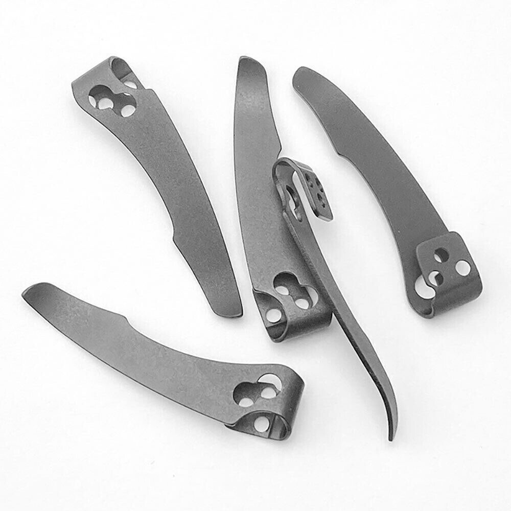 Hot1PCS Titanium Deep Carry Pocket Clip for Cold Steel Recon 1Folding KnifeParts