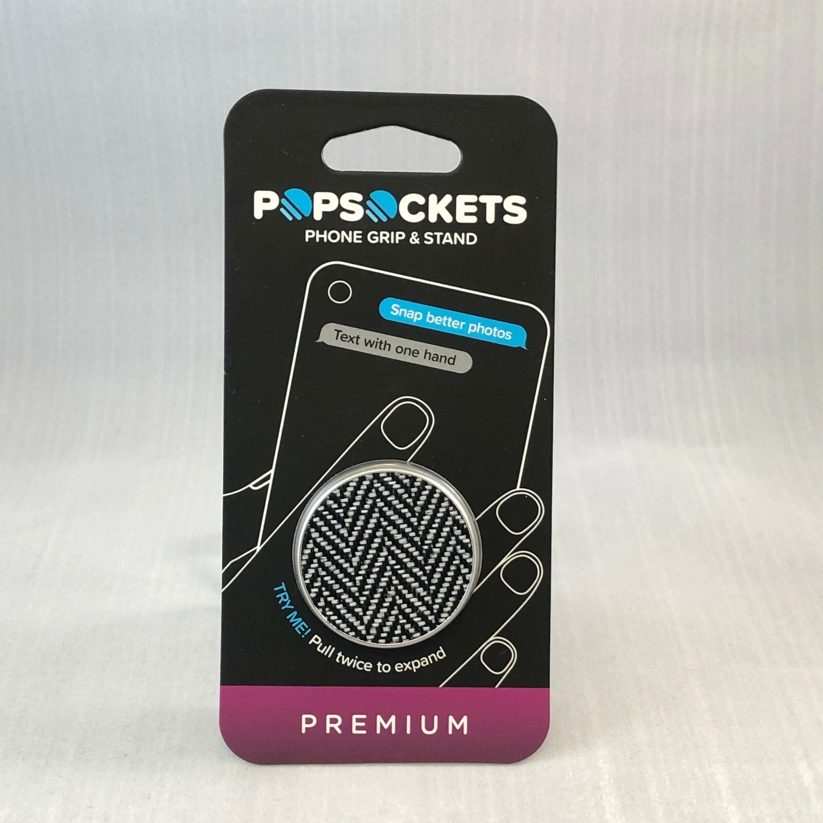 PopSockets Universal Phone Grip, Stand & Holder (NOT-SWAPPABLE) - Premium