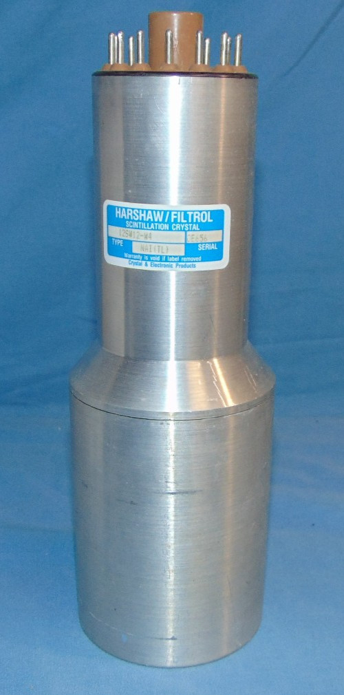 Harshaw / Filtrol NaI Scintillation Well Detector 12SW12-W4 Gamma Radiation