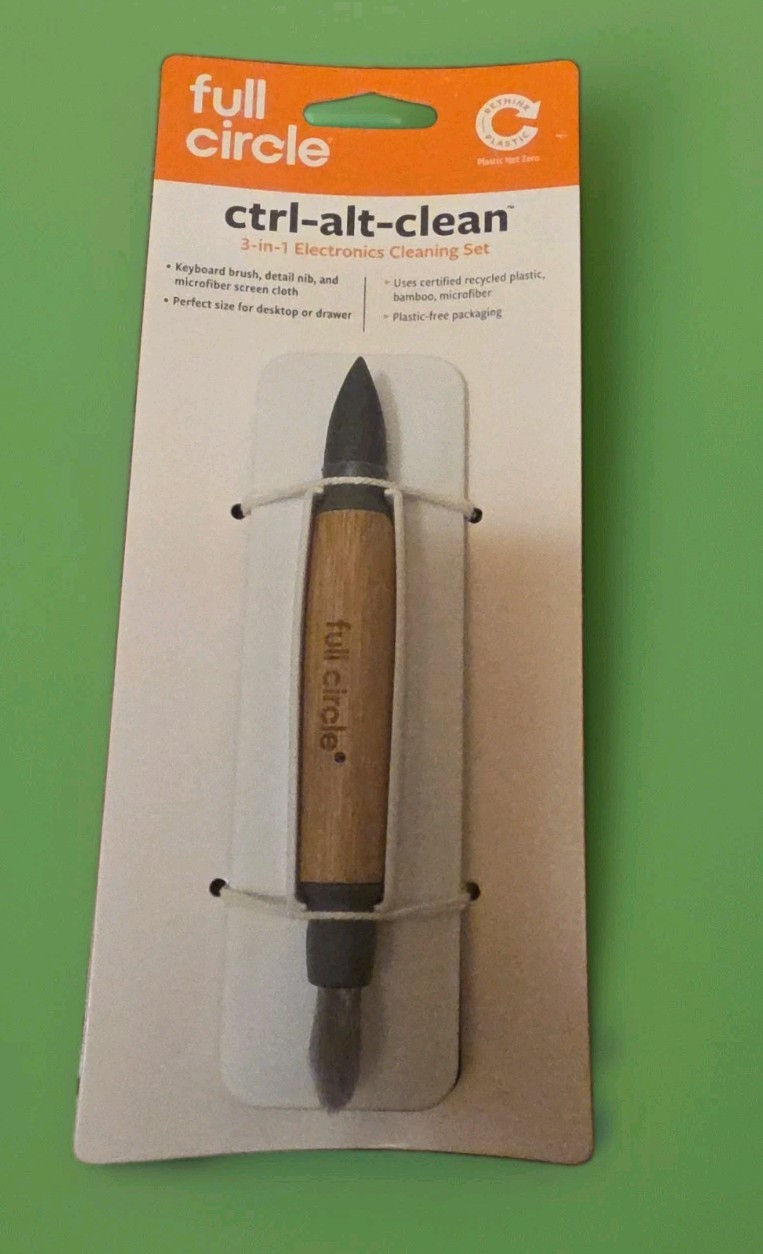 NEW CTRL-ALT-CLEAN Electronics Cleaning Set, Full Circle, Gift, Tech, 3 in 1