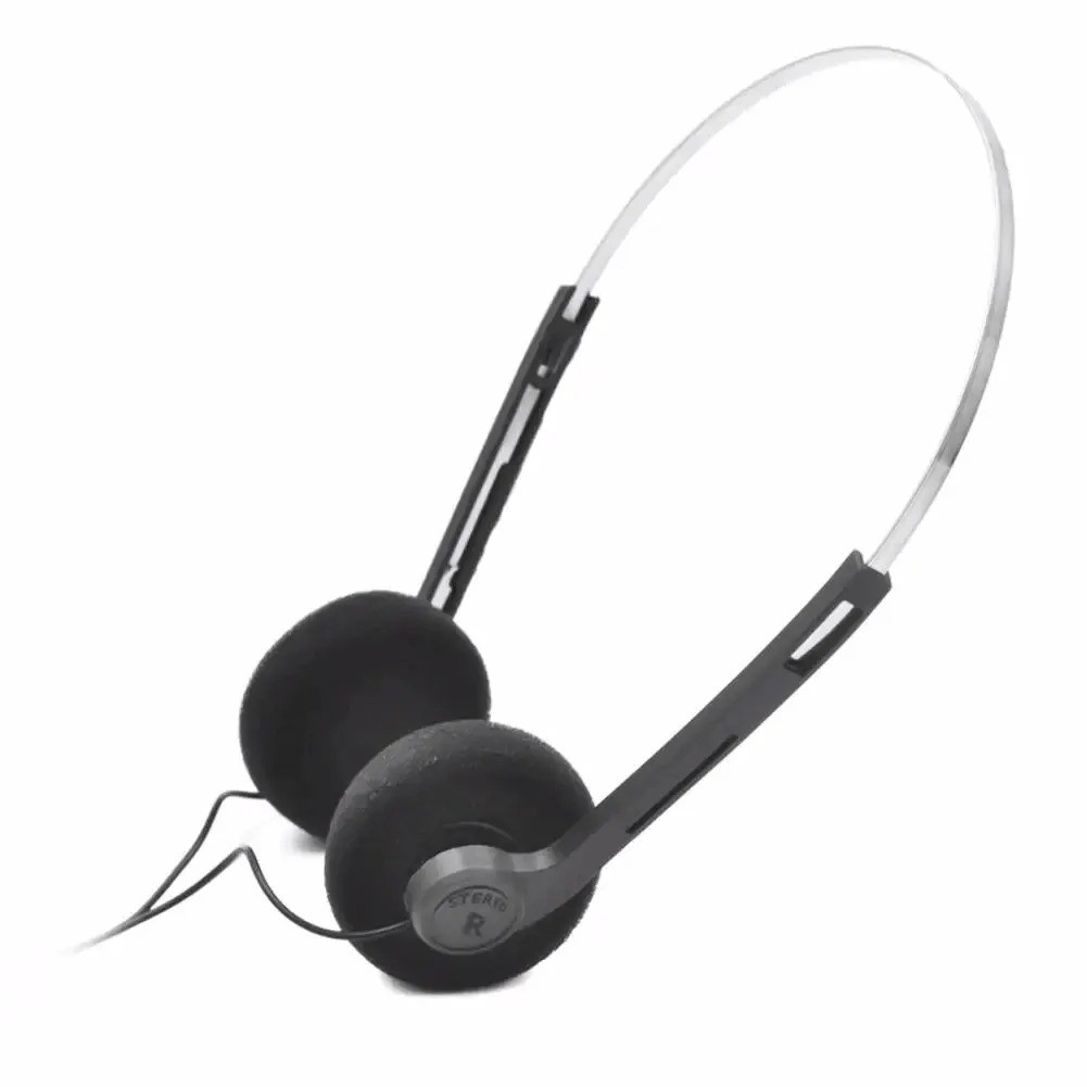 Retro Over-Ear Headphone Vintage Underwire Headphone for Walkman*