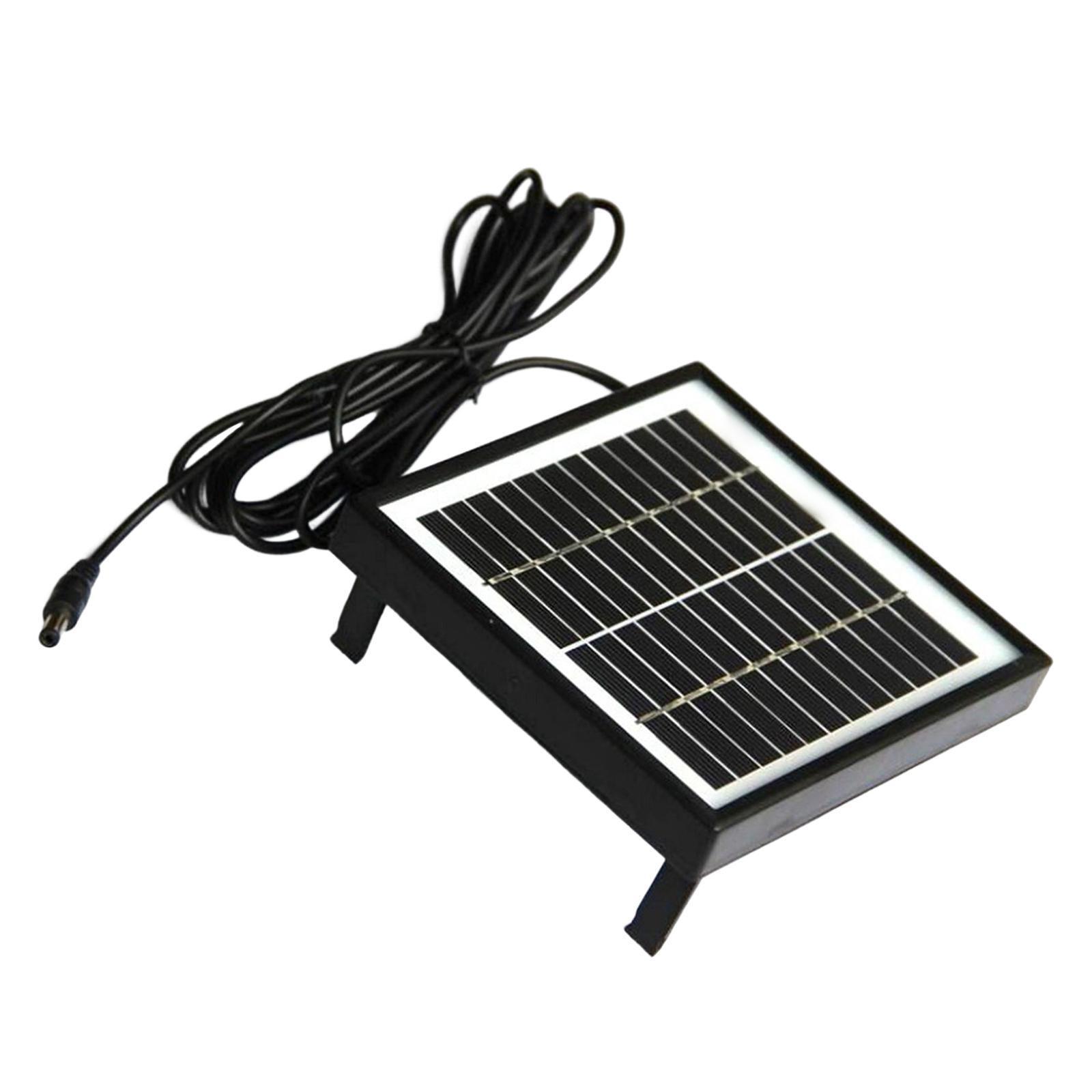Solar Panel Compact DIY Parts with  Wired DC Connector Mini Solar Panel Solar
