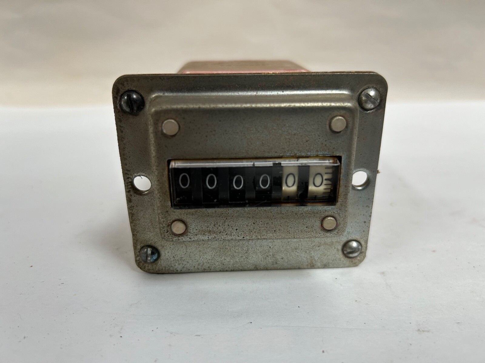 Vintage A.W. HAYDON COMPANY D12550-P3 Machine Elapsed Time Counter (A8)