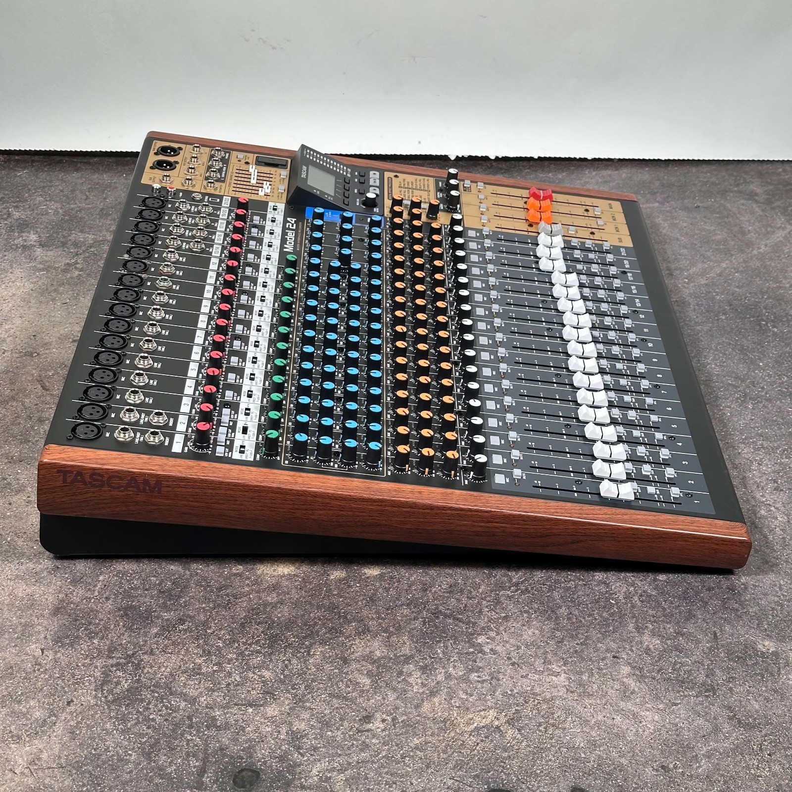 Tascam Model 24 Live Recorder & Mixing Console With Audio Interface; AS-IS