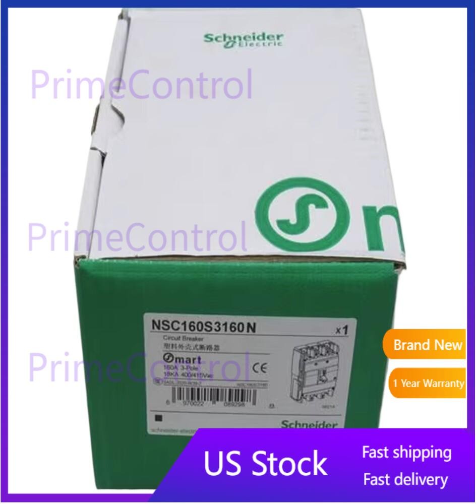 1pcs NEW SCHNEIDER NSC160S3160N Molded Case Circuit Breaker US Free TAX