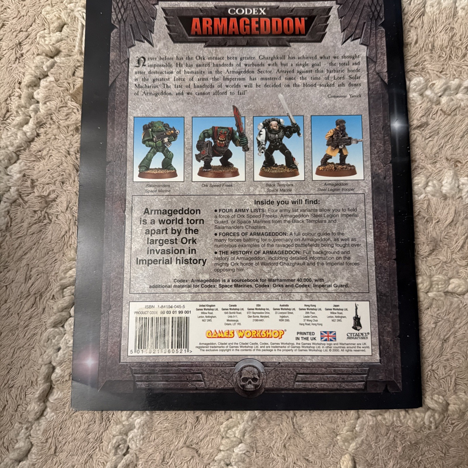 Codex Armageddon (2001) - 2nd edition Games Workshop