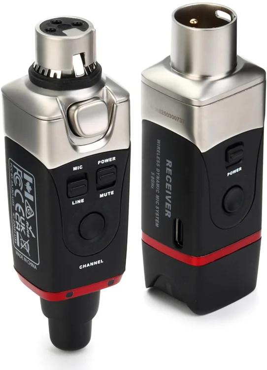 Xvive U35 Plug-on Wireless Microphone System - 5.8GHz