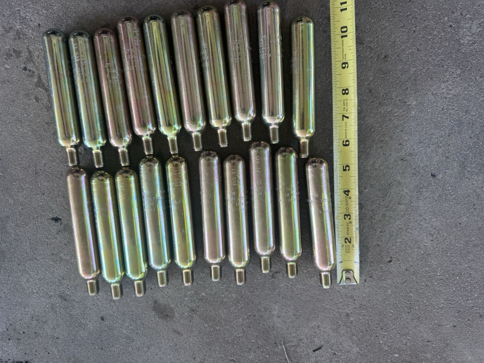 33 Gram Co2 Cartridges X20 Pack