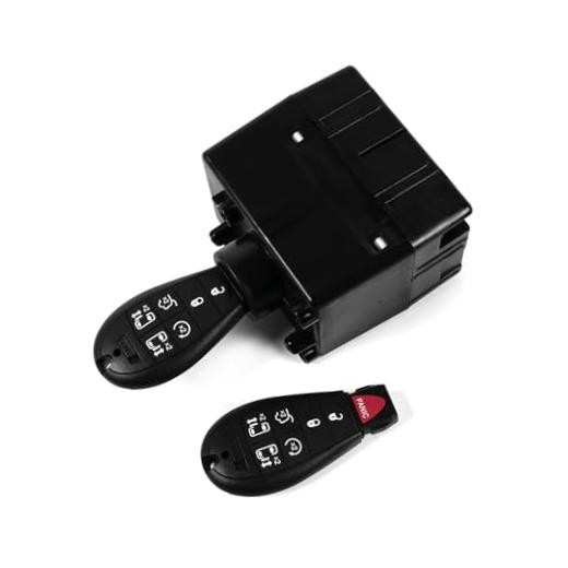 68210151AB Ignition Switch Module Kit with 2 Keys Replacement for 2009-2015