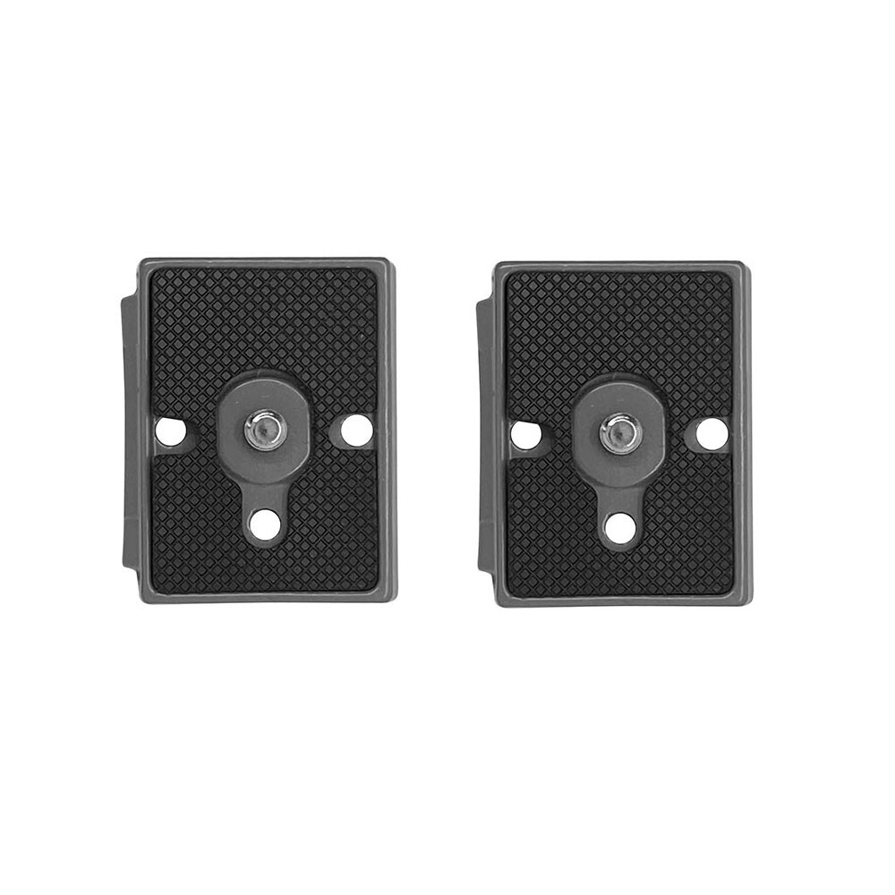 2Pcs 323 Quick Release Plate 1/4" Screw Tripod Camera For Manfrotto 200pl-14 RC2