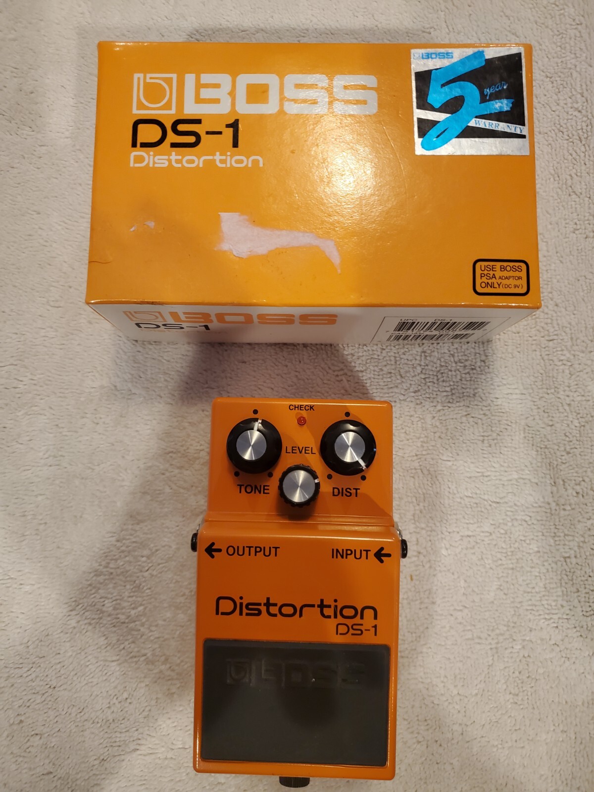 Boss DS-1 Distortion - Orange