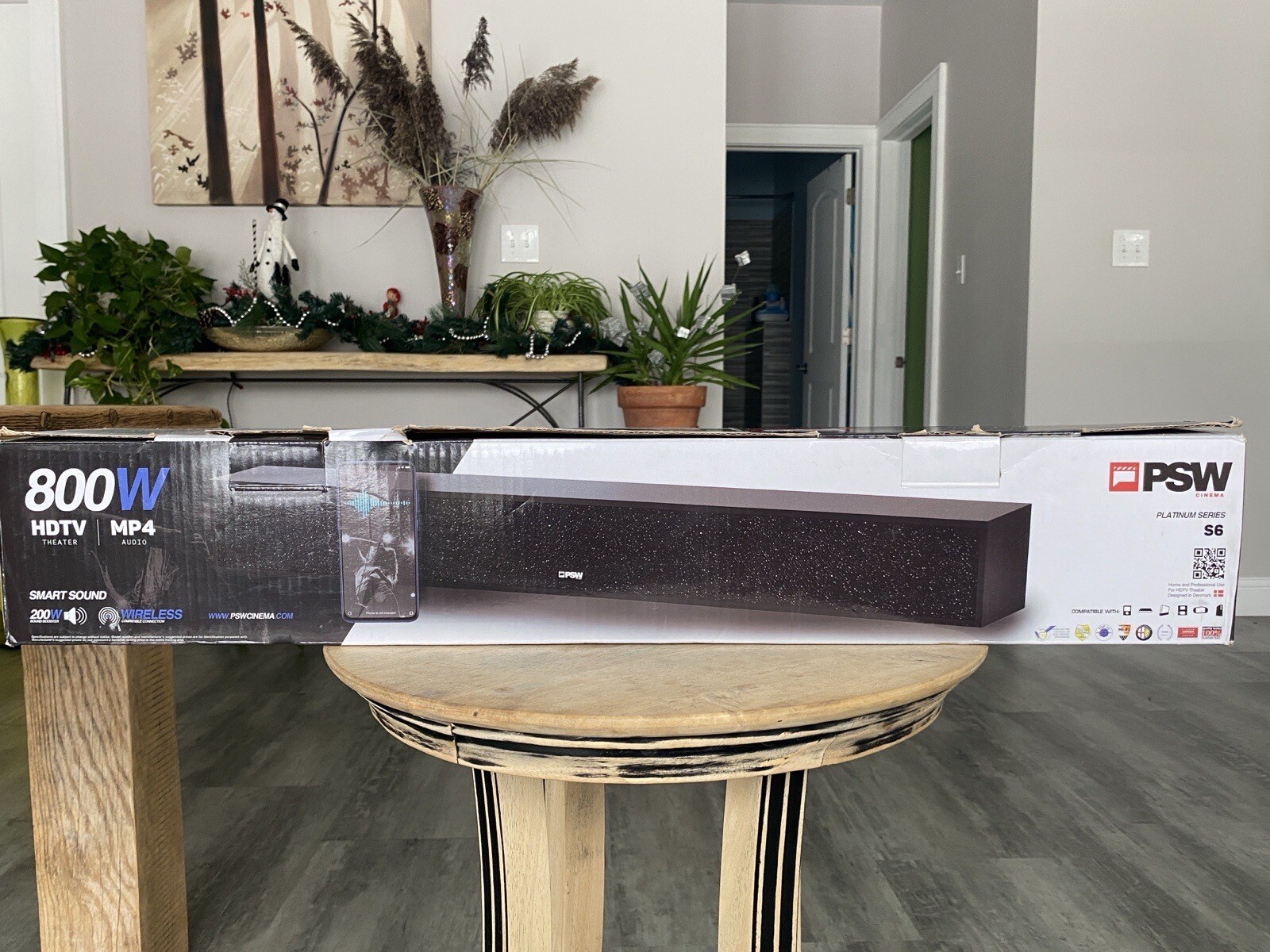 PSW Cinema S6 "Platinum Series" Soundbar 800W, HDTV Theater, Wireless