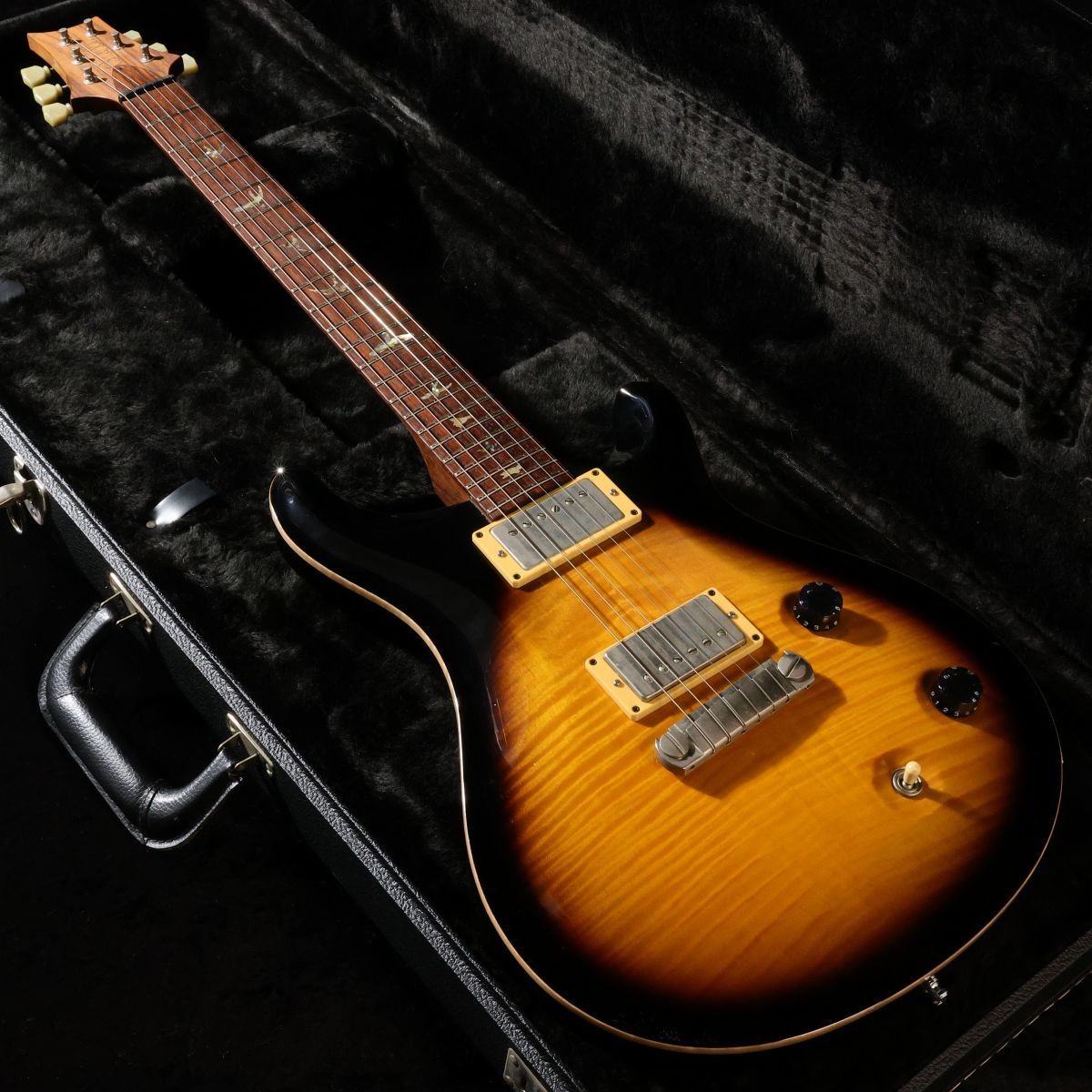 Paul Reed Smith PRS 2003 Mccarty 10TOP Rosewood Neck Black Sunburst Wide Fat