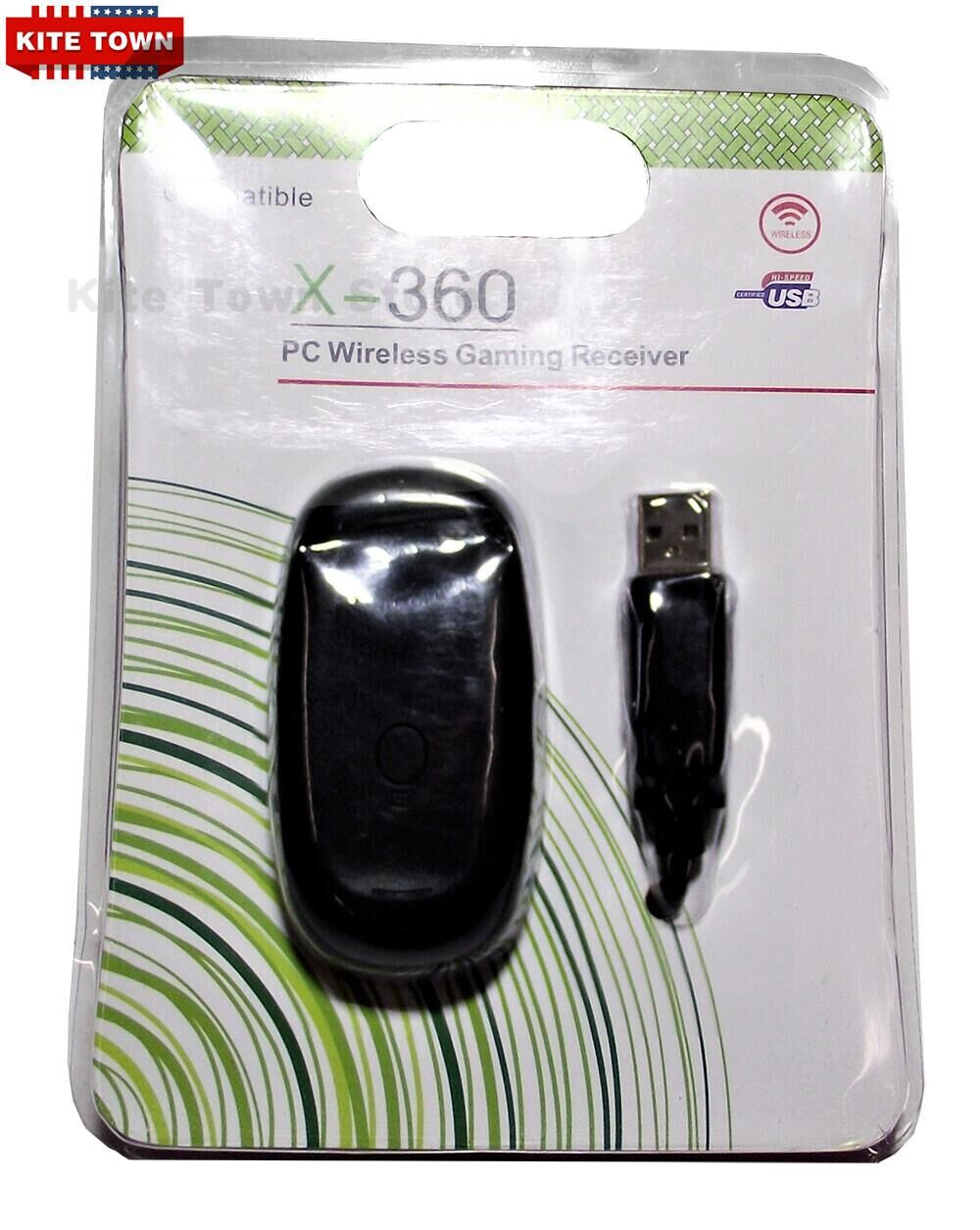 PC Wireless Gaming Receiver USB Adapter For Microsoft Xbox 360 Controller