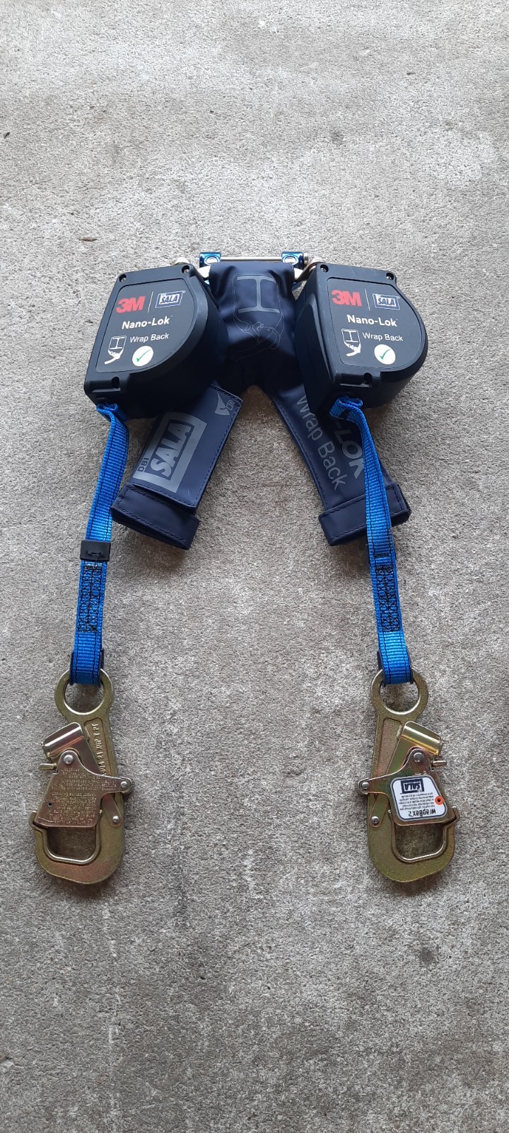 3m Sala Nano-lok Wrap Back self-retracting lanyards