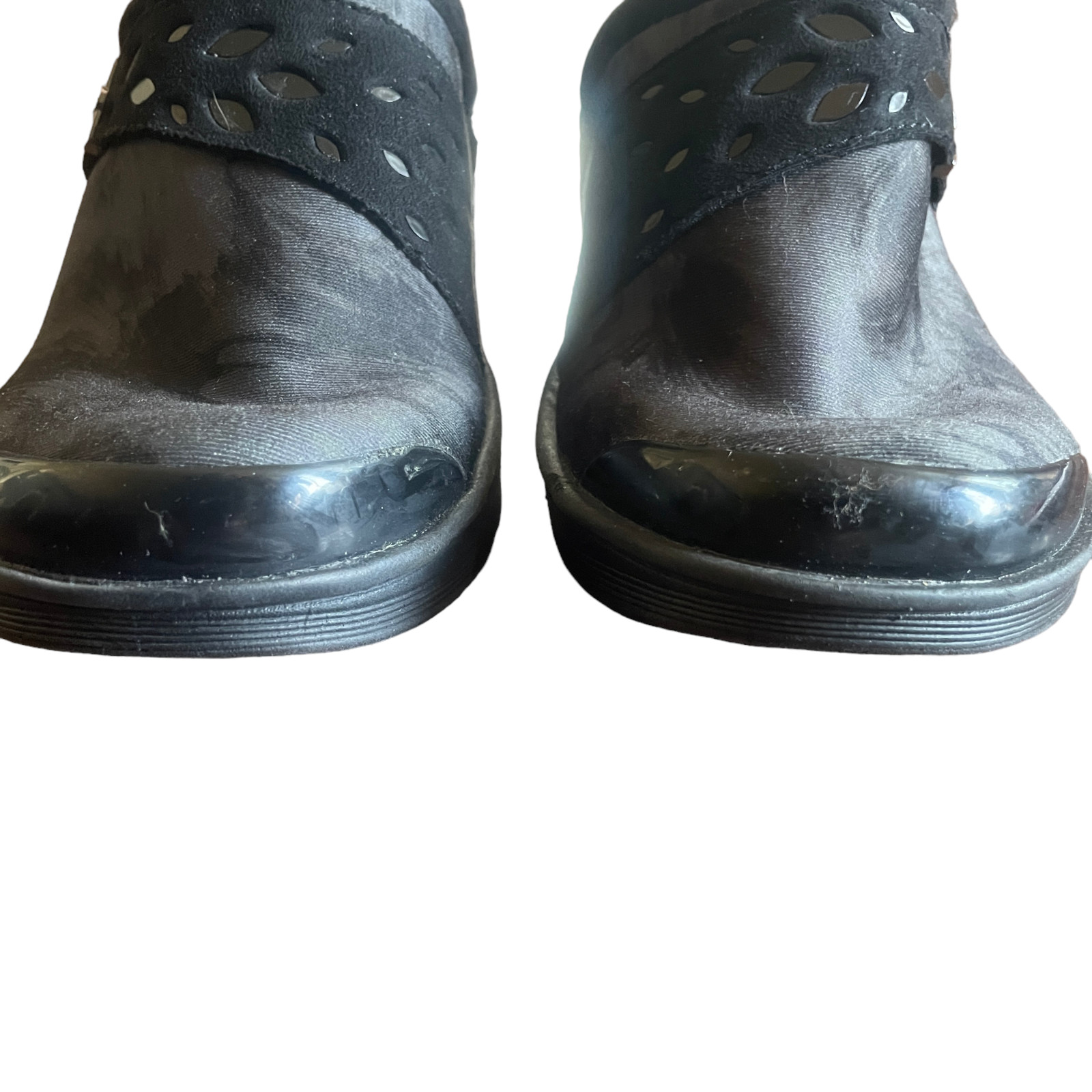 Seez 7 Black Clogs Slip On