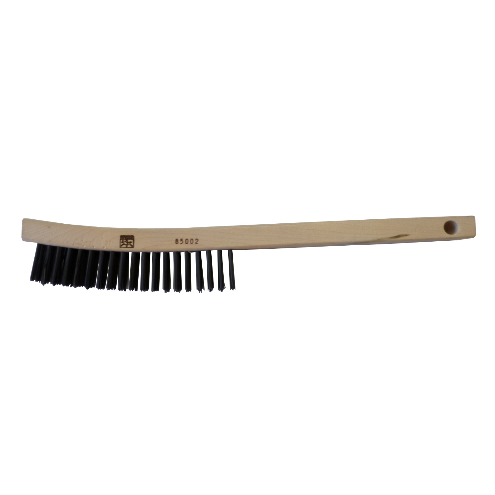 Pferd BW-103 Curved Handle Carbon Steel Welding Brush 13-3/4"X 15/16" (85002)