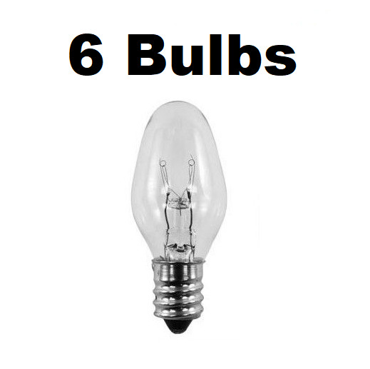 Replacement Bulbs for Sticky Dome Flea Trap 6 PACK