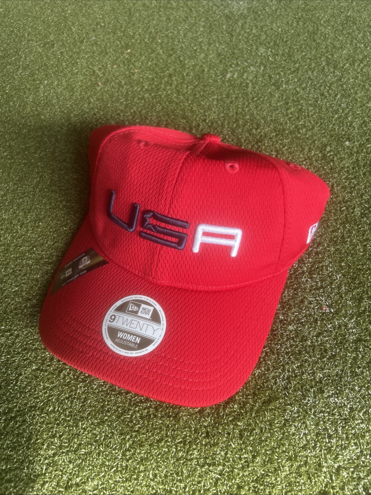 NWT Women’s USA Patriotic Ryder Cup Hat New Era Adjustable
