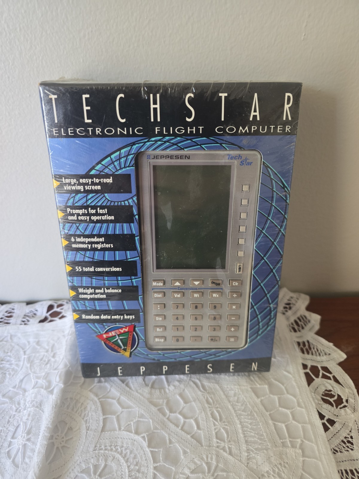 Sealed Jeppesen TechStar Electronic Flight Computer