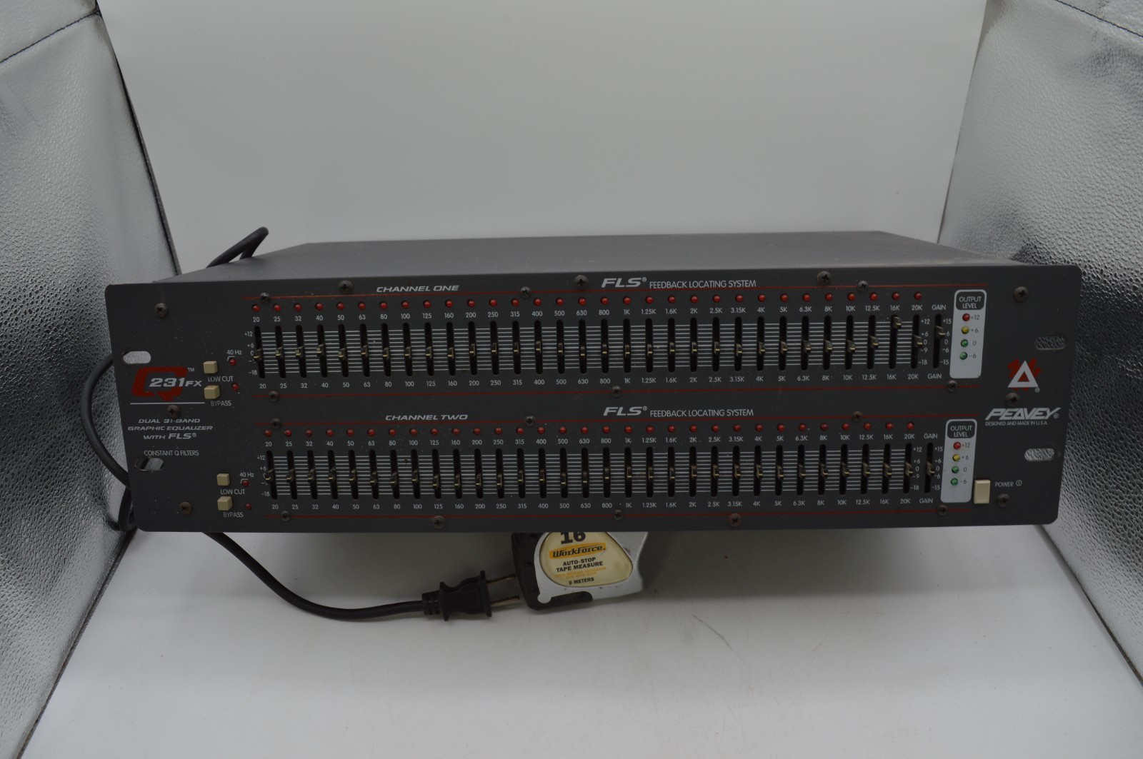 Peavey Q231FX Dual 31-Band Graphic Equalizer 9583