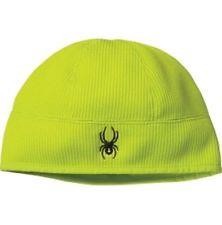Spyder Mens L/XL Core Beanie Hat Cap Acid Yellow 147432 FAST SHIP! D97