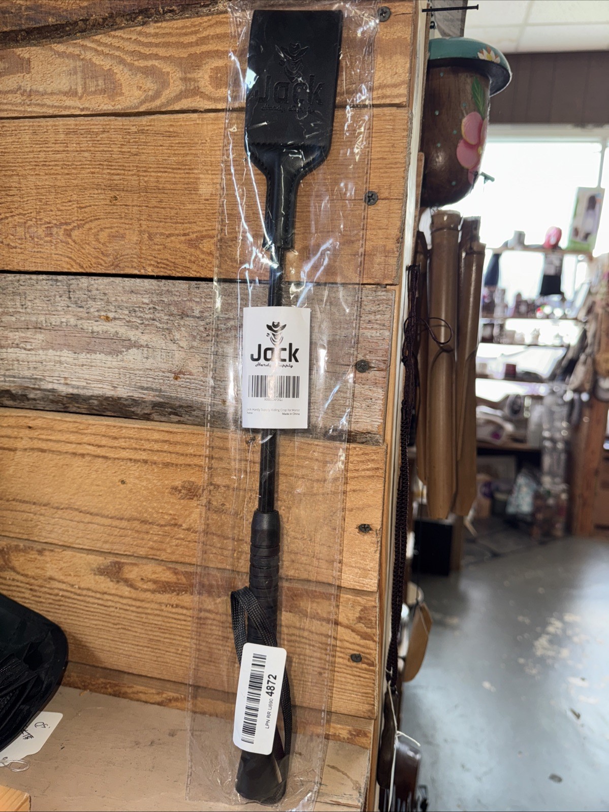 Premium Jack Hardy Supply Riding Crop For Horse Equestrian Sports Black