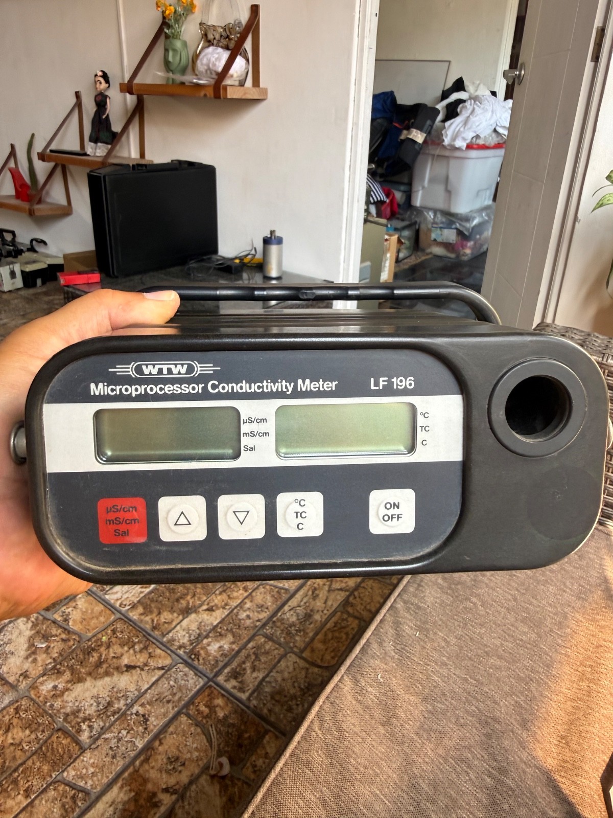 WTW LF 196 Conductivity Meter Water Quality Analyzer µS/cm mS/cm Unit Only