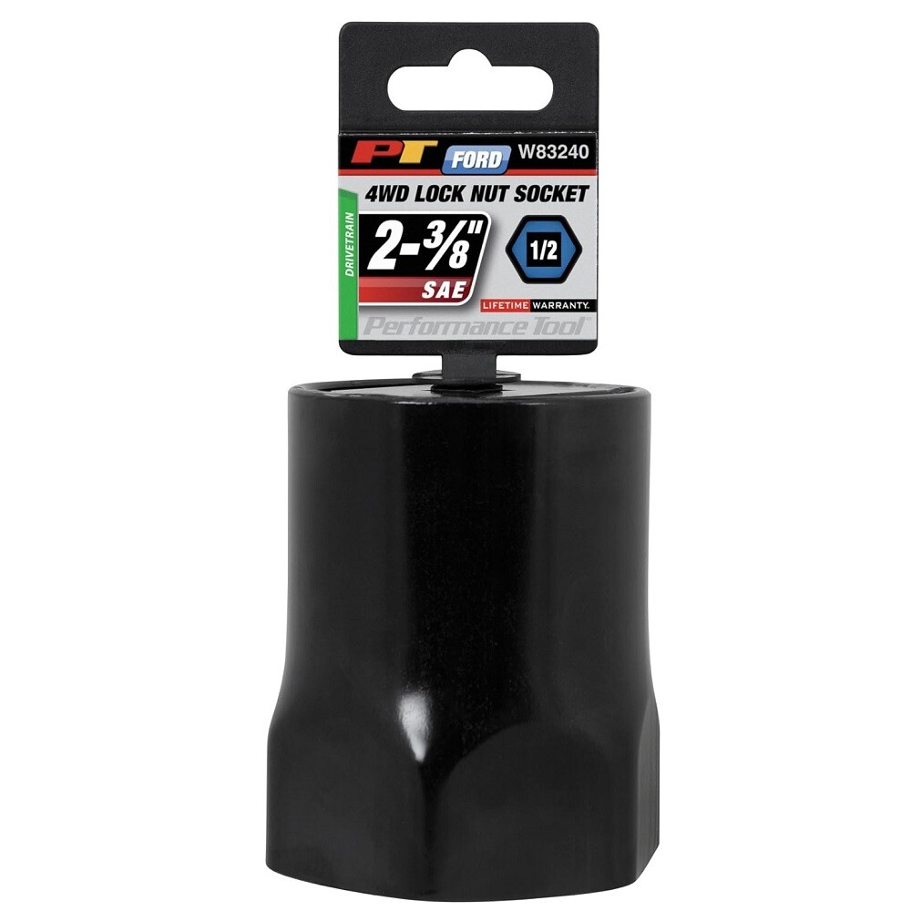 Performance Tool W83240 1/2-Inch Drive Hex Lock Nut Socket, 2-3/8-Inch used o...