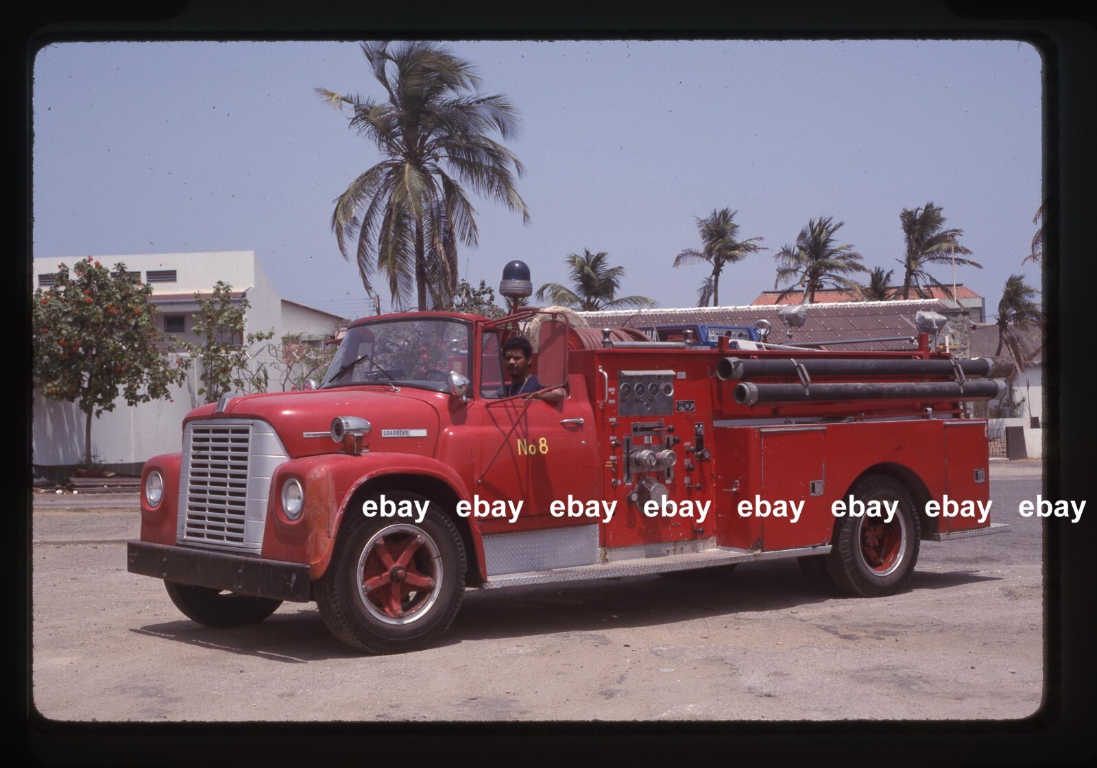 Aruba FS 1972 International Darley pumper Fire Apparatus Slide