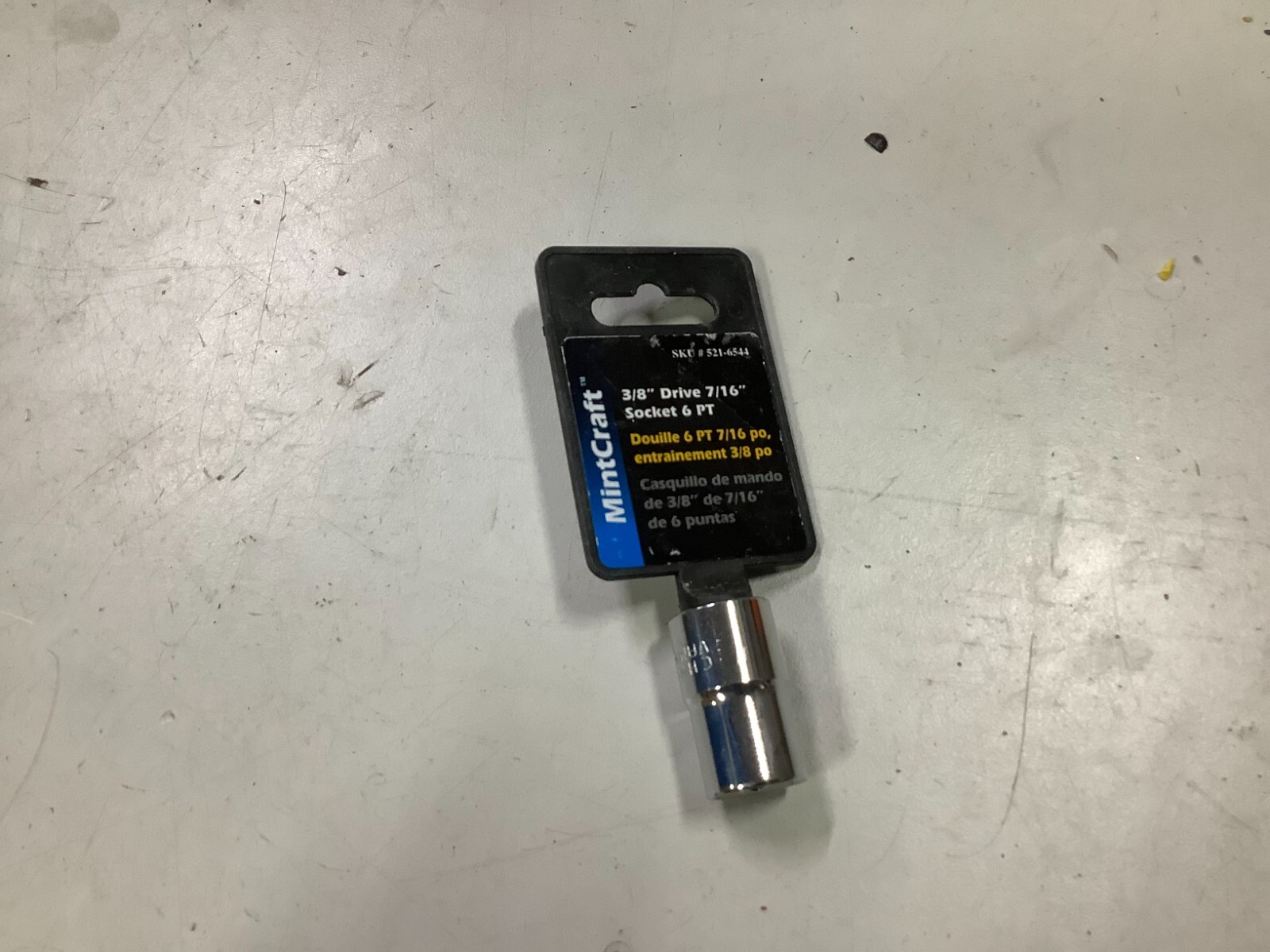 MINTCRAFT 6-Point SHALLOW Socket 3/8" Drive x7/16"