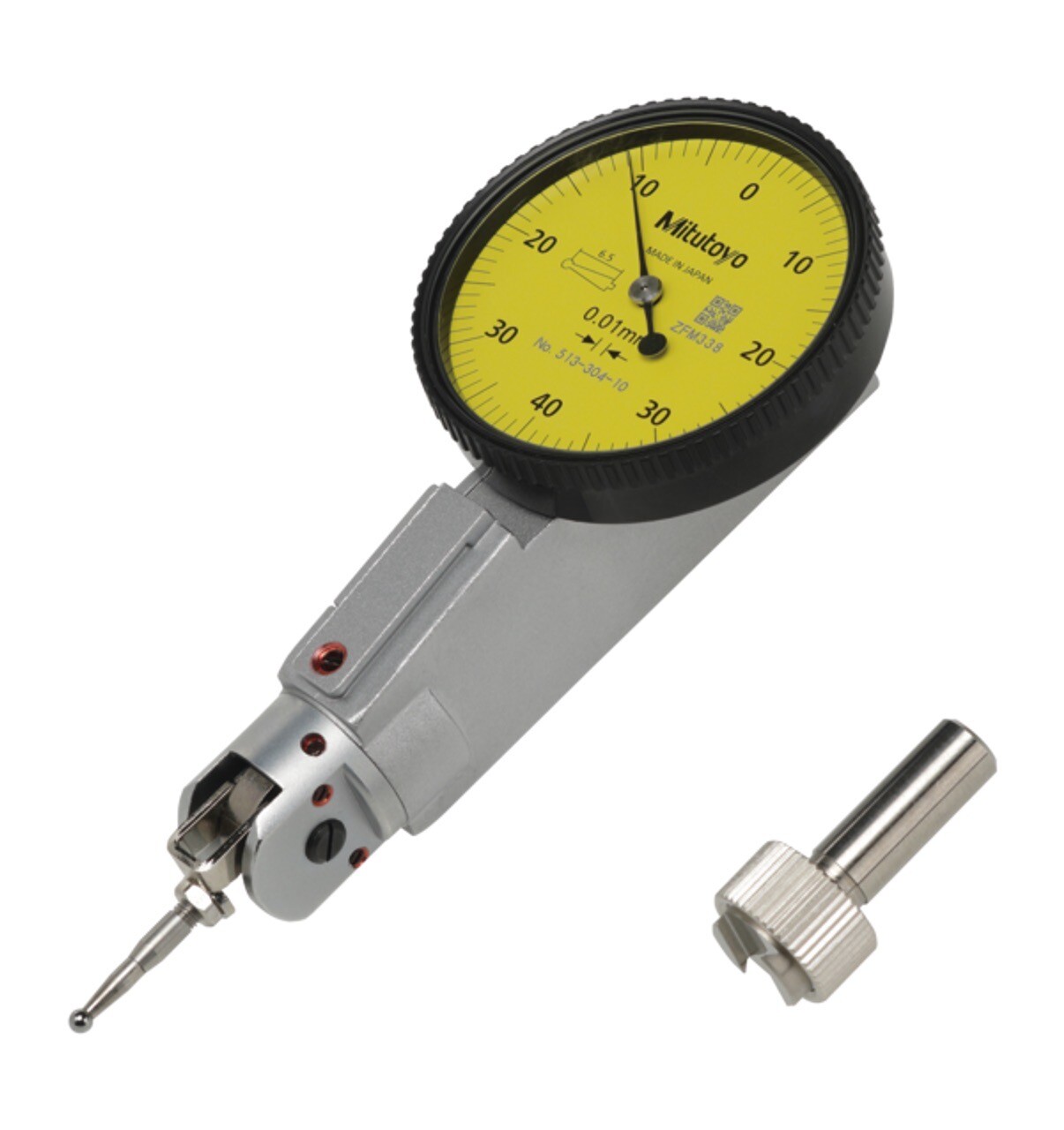Mitutoyo Dial Test Indicator 0.8mm / 0.01mm 360 Degree Rotating Contact Point