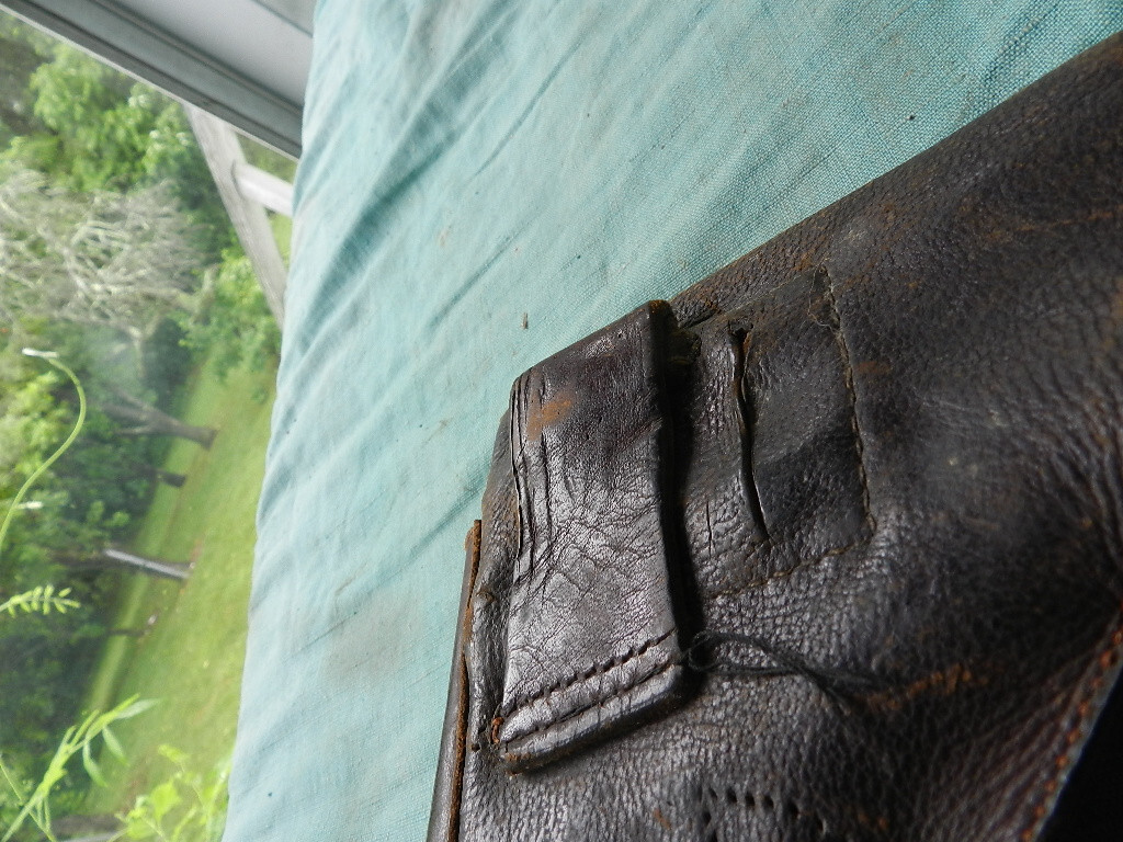 RARE German Germany WW1 Luger P08 Commercial Pistol Leather Holster